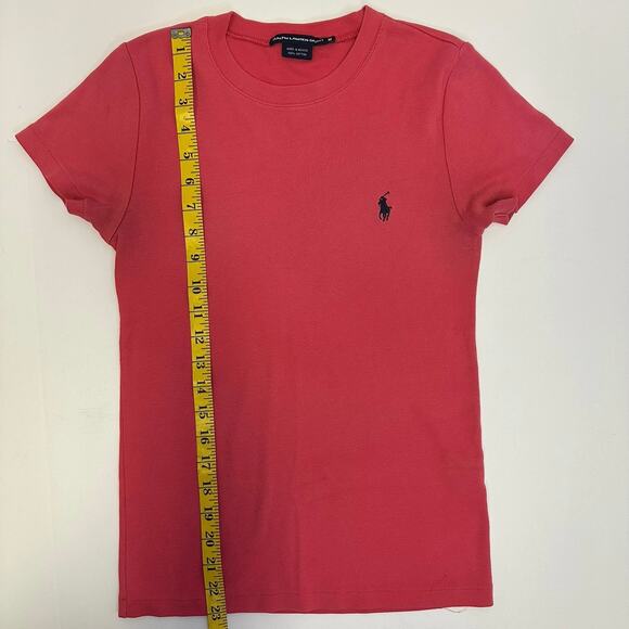 Ralph Lauren Sport Pink T-Shirt - Size Medium - 100% Cotton - Picture 6 of 7